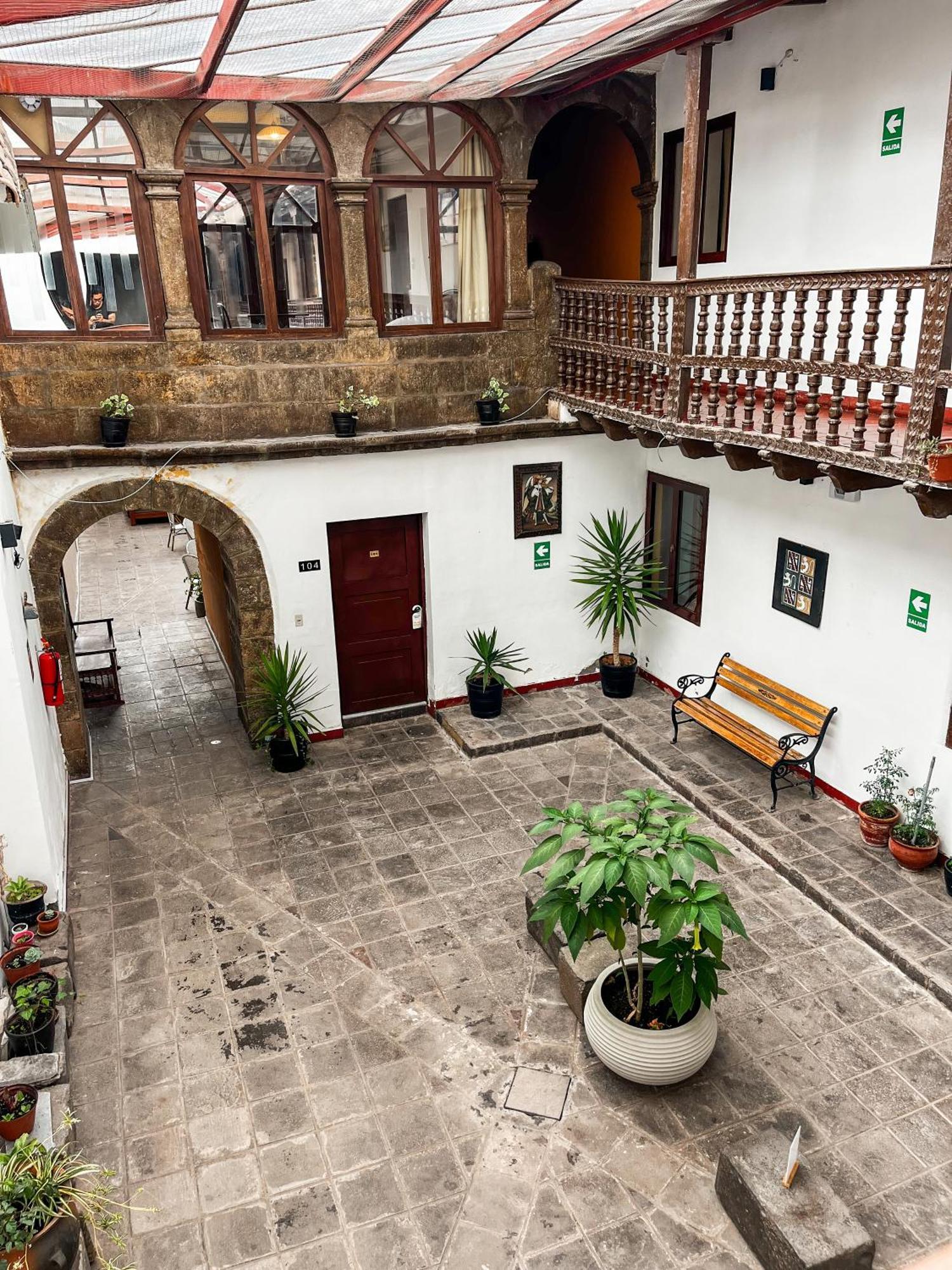 Hotel Cusco Plaza Saphi Exteriör bild